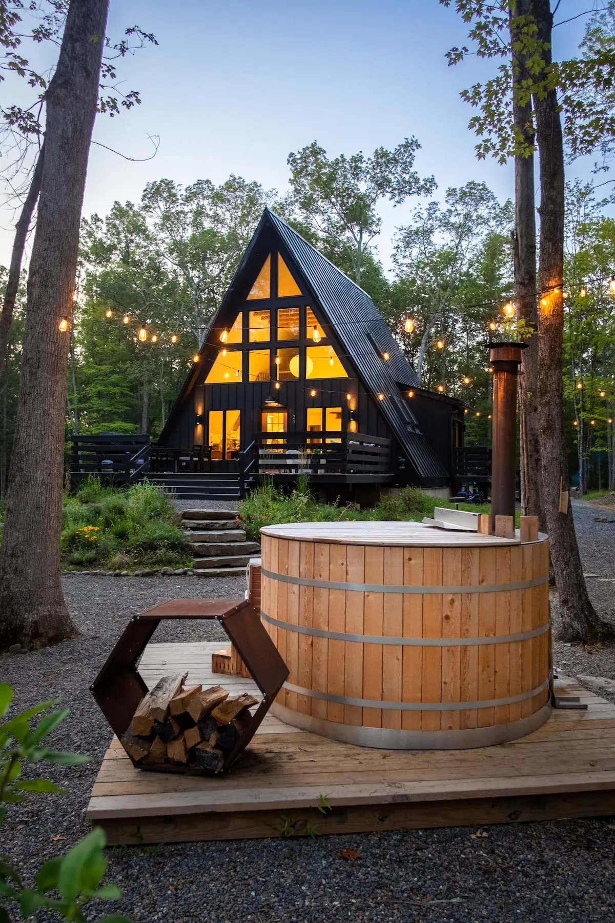 Luxury Catskills A-Frame — Saugerties, NY