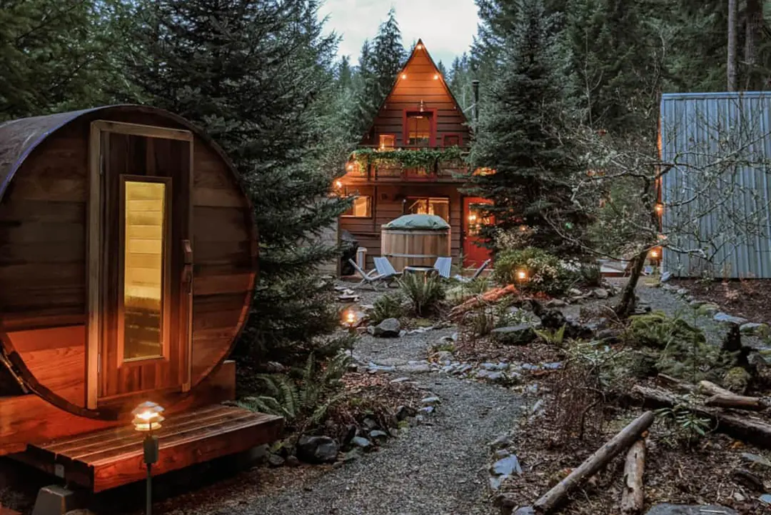 The Pine Marten Cabin — Packwood, WA
