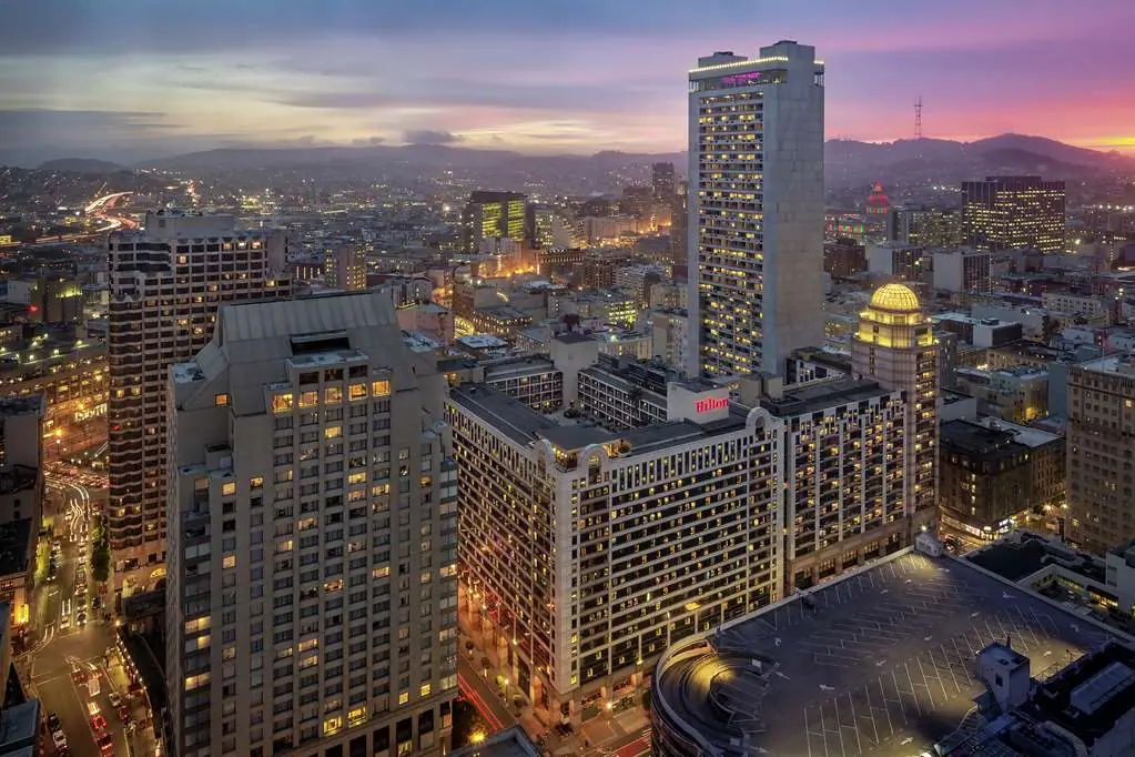 Hilton San Francisco Union Square — sauna and spa facilities