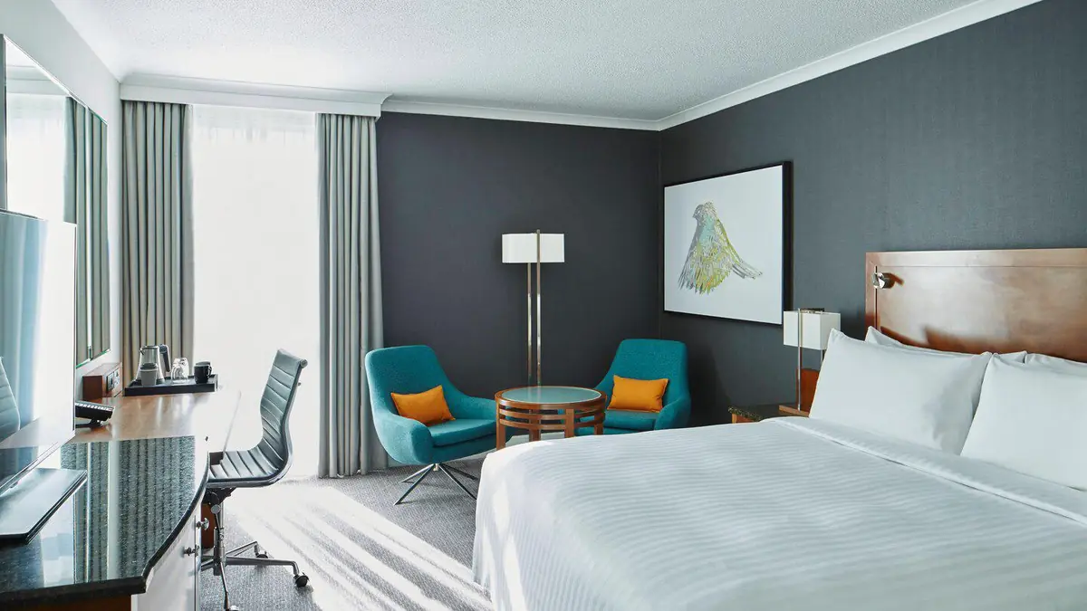 London Heathrow Marriott — sauna and spa facilities