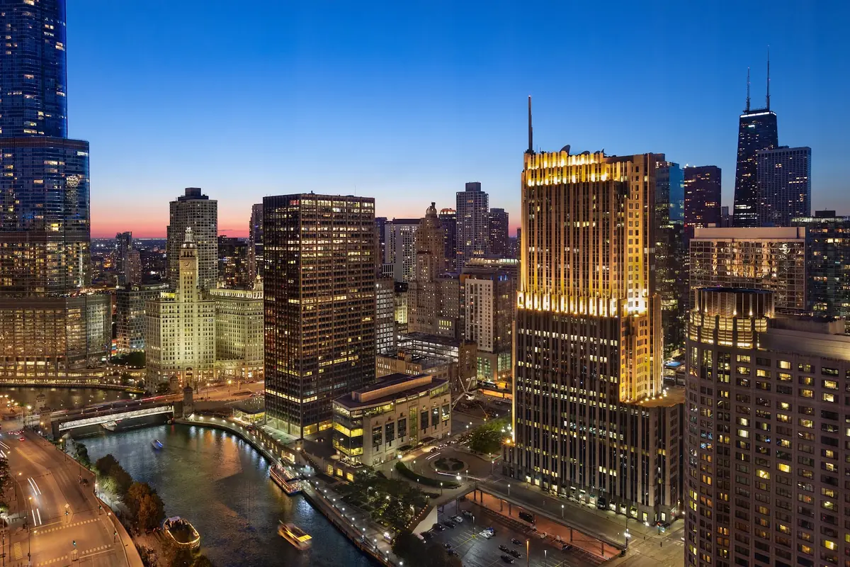 Swissotel Chicago — sauna and spa facilities
