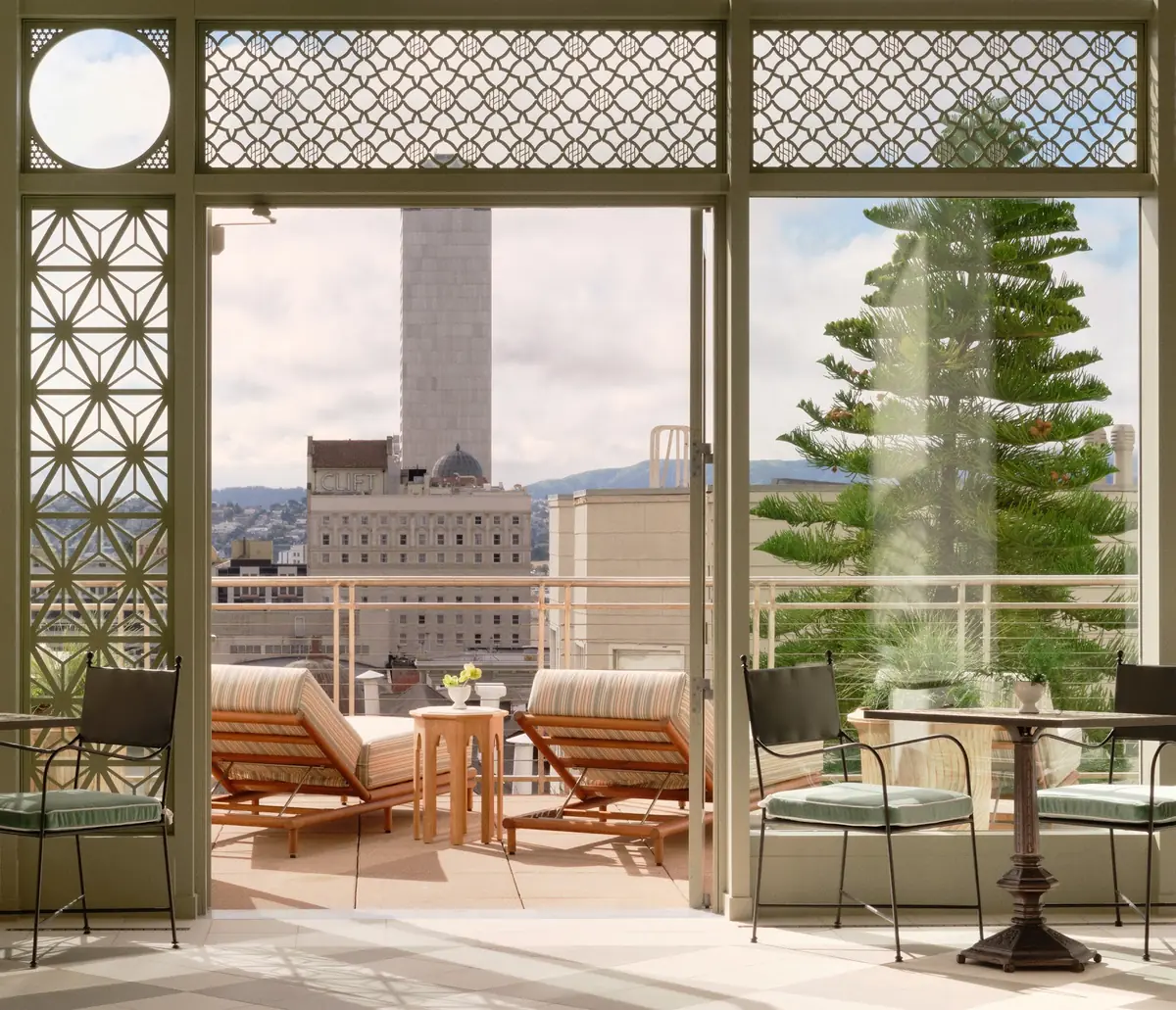 The Huntington Hotel & Nob Hill Spa — sauna and spa facilities